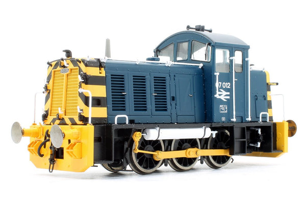 Heljan 2936 BR Class 07 Blue With Wasp Stripes 07012