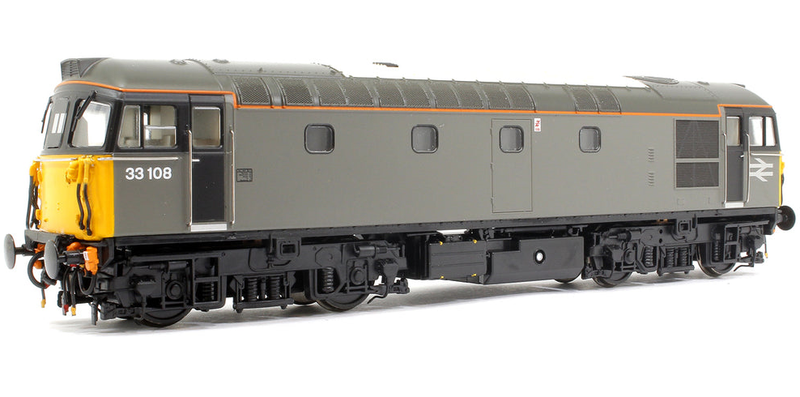 Heljan 3371 BR Class 33/1 General Grey 33108