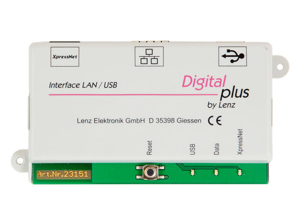 Lenz 23151 USB-LAN Interface Including Programming Software