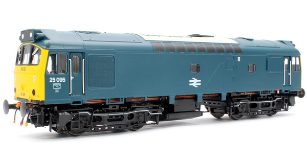 Heljan 2544 BR Class 25/3 25095 BR Blue With Cab Front Numbers