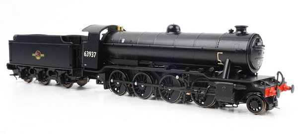 Heljan 3901 LNER Gresley O2/2 63937 BR Late Black Weathered