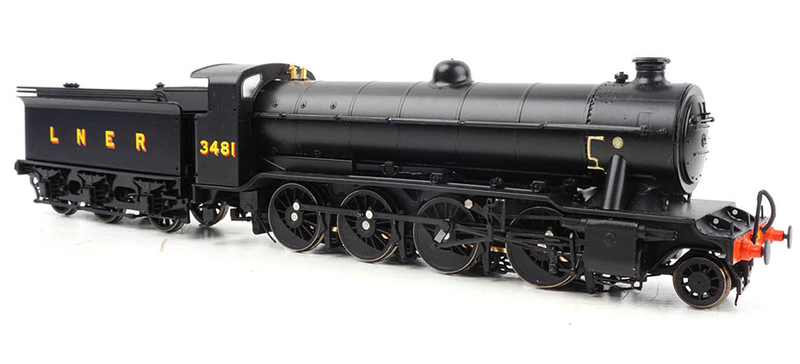 Heljan 3931 LNER Gresley O2/1 Tango 3481 Black