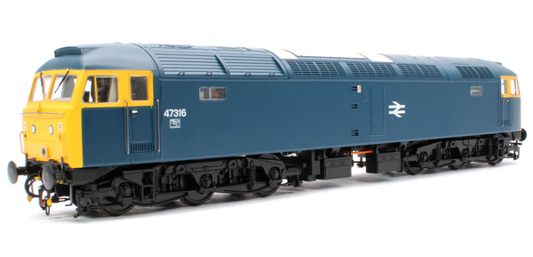 Heljan 4720 BR Class 47 316 Blue Plated Headcode Panels