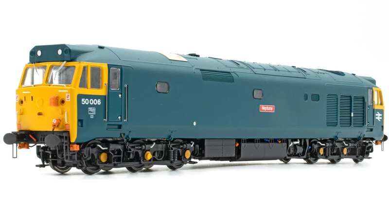 Accurascale ACC2238-DCC Class 50 Diesel BR Blue 50006 Neptune DCC Sound