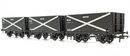 Accurascale ACC2831 P7 Hopper NCB Black With White Cross - Triple Pack