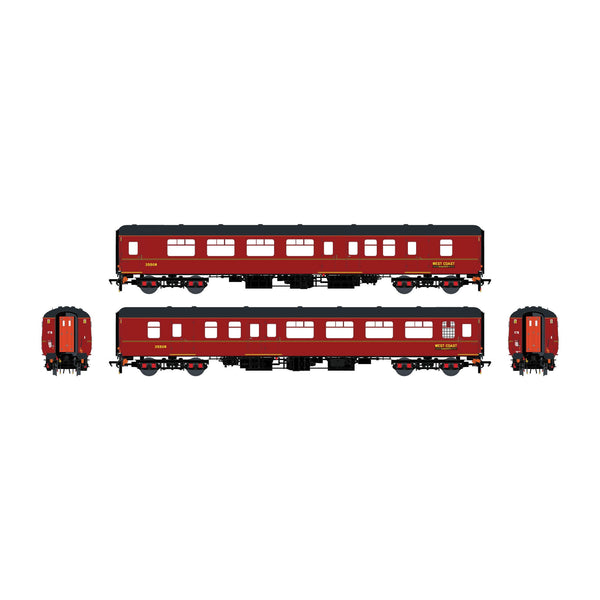 Accurascale ACC2934 BR Mk.2c (Large Toilet Window) BSK 35508 West Coast Railways (ex-BFK)