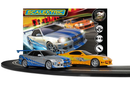Scalextric C1465M Scalextric Fast and Furious Set 25 Years Supra vs R34