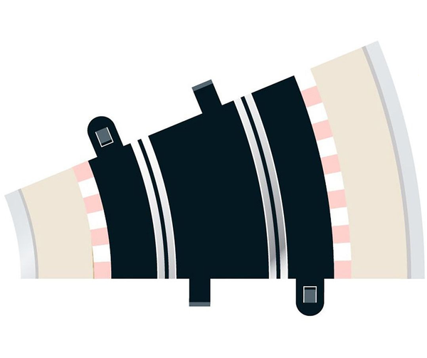 Scalextric C8234 Radius 2 Curve 22.5º x 2