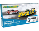 Scalextric C8297 Radius 3 45 Degrees Banked Curve x 2