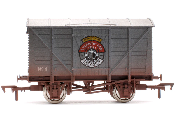 Dapol DA4F-012-076 Ventilated Van Titanic Brewery Atlantic Red Weathered