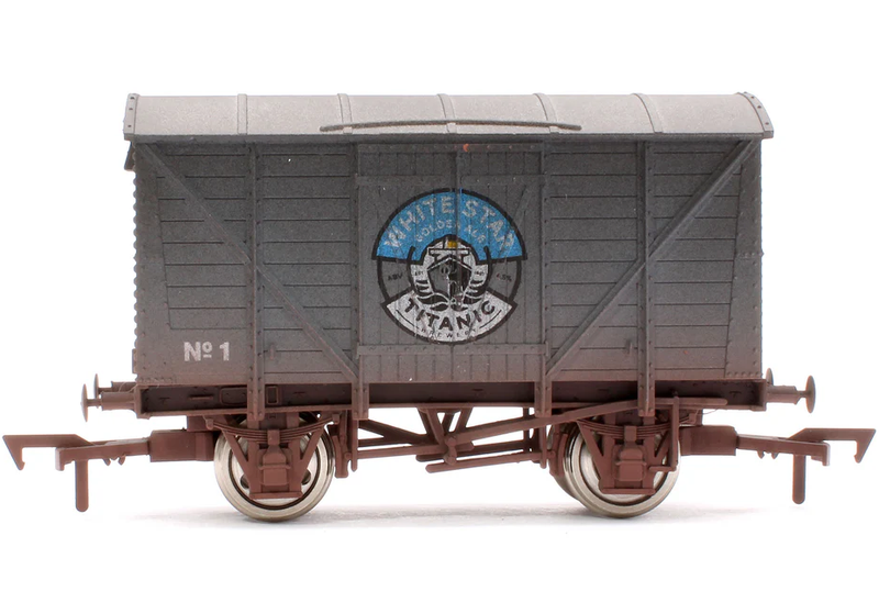 Dapol DA4F-012-080 Ventilated Van Titanic Brewery White Star Golden Ale Weathered