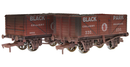 Dapol 4F-071-171 7 Plank Twin Wagon Pack Ruabon 330 Chirk 2032 Weathered
