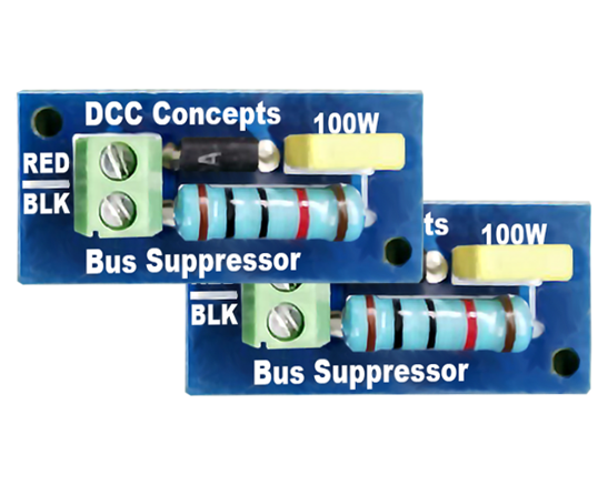 DCC Concepts DCC-BSS.2 Bus Spike Suppressors & Terminators (2 Pack)