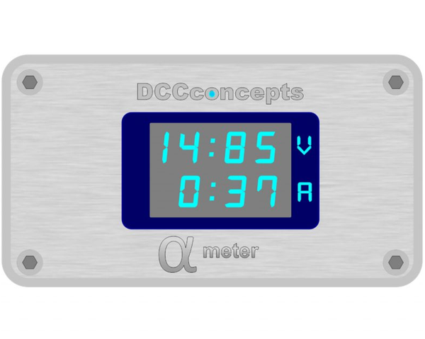DCC Concepts DCC-AVA.1 Alpha α Meter for DC or DCC