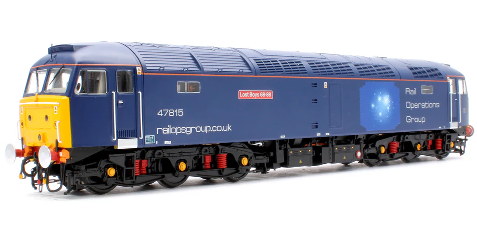 Gaugemaster Collection GM4240201 Class 47 815 Lost Boys 68-88 Rail Ope