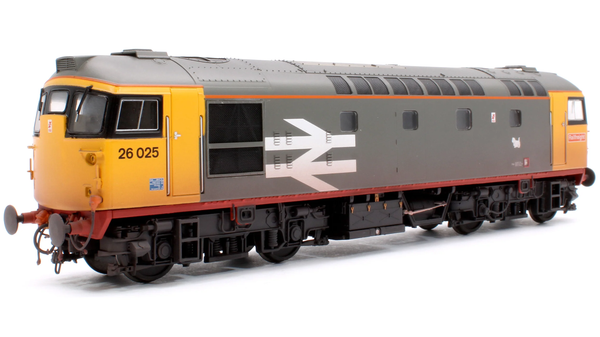 GM4240501 Class 26 025 Railfreight Red Stripe Tatty Westie Logo Weathered