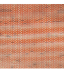 Metcalfe MO054 00/H0 Scale Red Brick Sheets