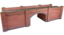 Metcalfe PO246 00/H0 Scale Railway Bridge in Red Brick