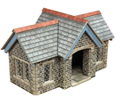 Metcalfe PO316 00/H0 Scale Little Cardleywick Station Shelter