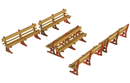 Metcalfe PO502 00/H0 Scale Platform Benches