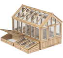 Metcalfe PO514 00/H0 Scale Greenhouse