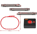 R1288M LNER Azuma High Speed Train Set Contents