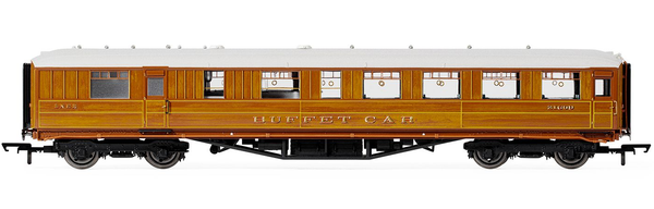 Hornby R40455 LNER Gresley Teak Buffet Car 21609