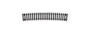Hornby R628 Half Curve Track For Y Point