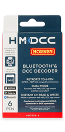 Hornby R7321 - HM7000-6 6 Pin Bluetooth & DCC Decoder