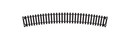 Hornby R8261 Fourth Radius Curve Track