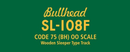 PECO SL-108F OO Gauge Code 75 Bullhead Nickle Silver Flexible Track Wooden Sleeper - 25 Yards