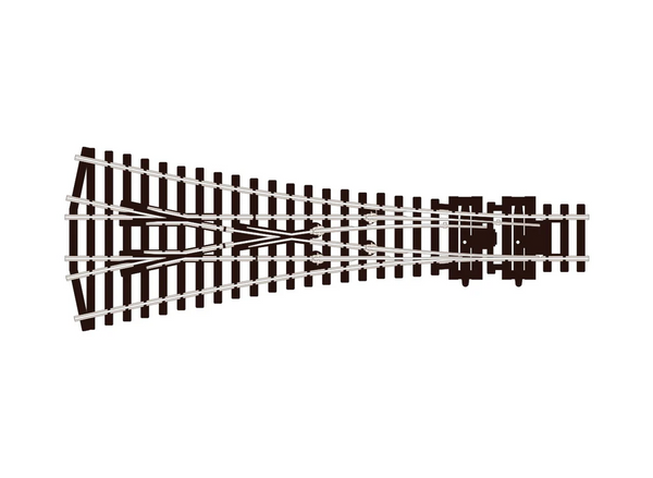 PECO SL-99 OO/HO Gauge Code 100 3-Way Medium Radius Insulfrog Turnout