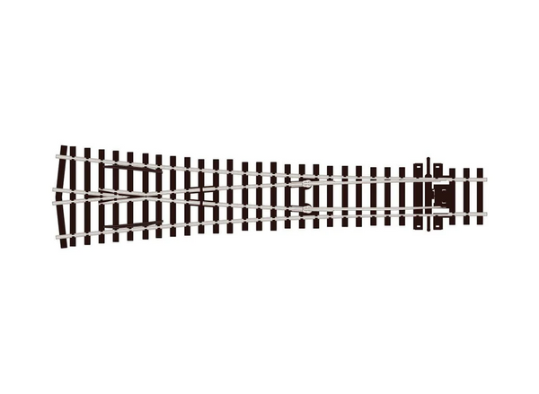 PECO SL-E198 OO/HO Gauge Code 75 Large Radius Y Electrofrog Turnout