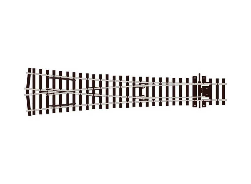 PECO SL-E198 OO/HO Gauge Code 75 Large Radius Y Electrofrog Turnout