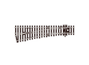 PECO SL-E92 OO/HO Gauge Code 100 Small Radius Left Hand Electrofrog Turnout