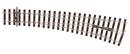 PECO SLU1186 OO Gauge Code 75 Bullhead Right Hand Curved Unifrog Turnout