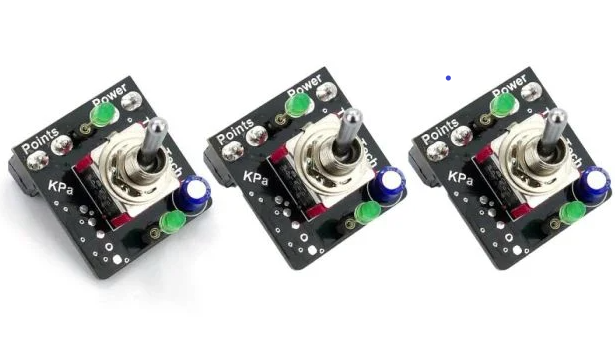 Train Tech TTPMS2 Point Motor Switch For 2 Wire Point Motors 3 Pack