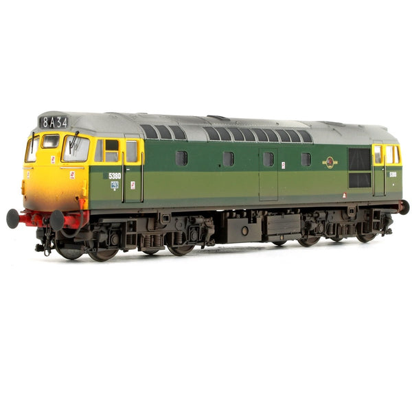 Heljan 2719 BR Class 27 Two Tone Green Full Yellow Ends 5380 Weathered
