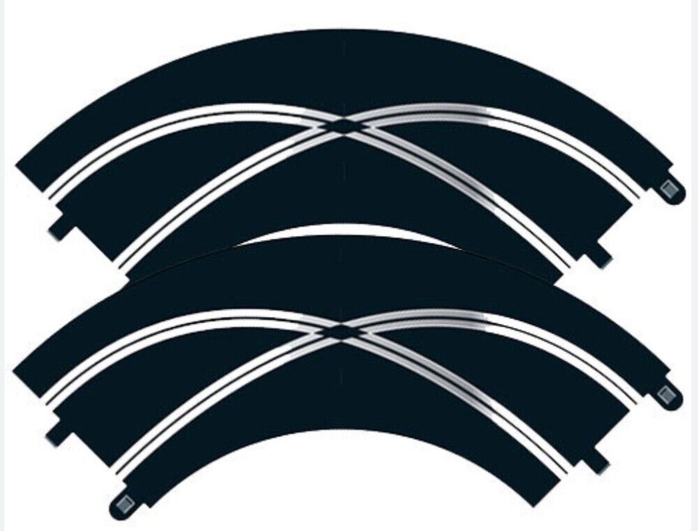 Scalextric C8203 Radius 2 Curve Crossover 90 Degrees x 2