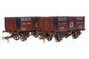 Dapol 4F-071-161 7 Plank Twin Wagon Pack Ruabon 328 Chirk 2026 Weathered