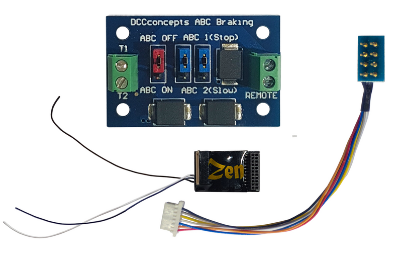 ZEN Black 21 And 8 Pin Decoder 6 Functions With ABC Module