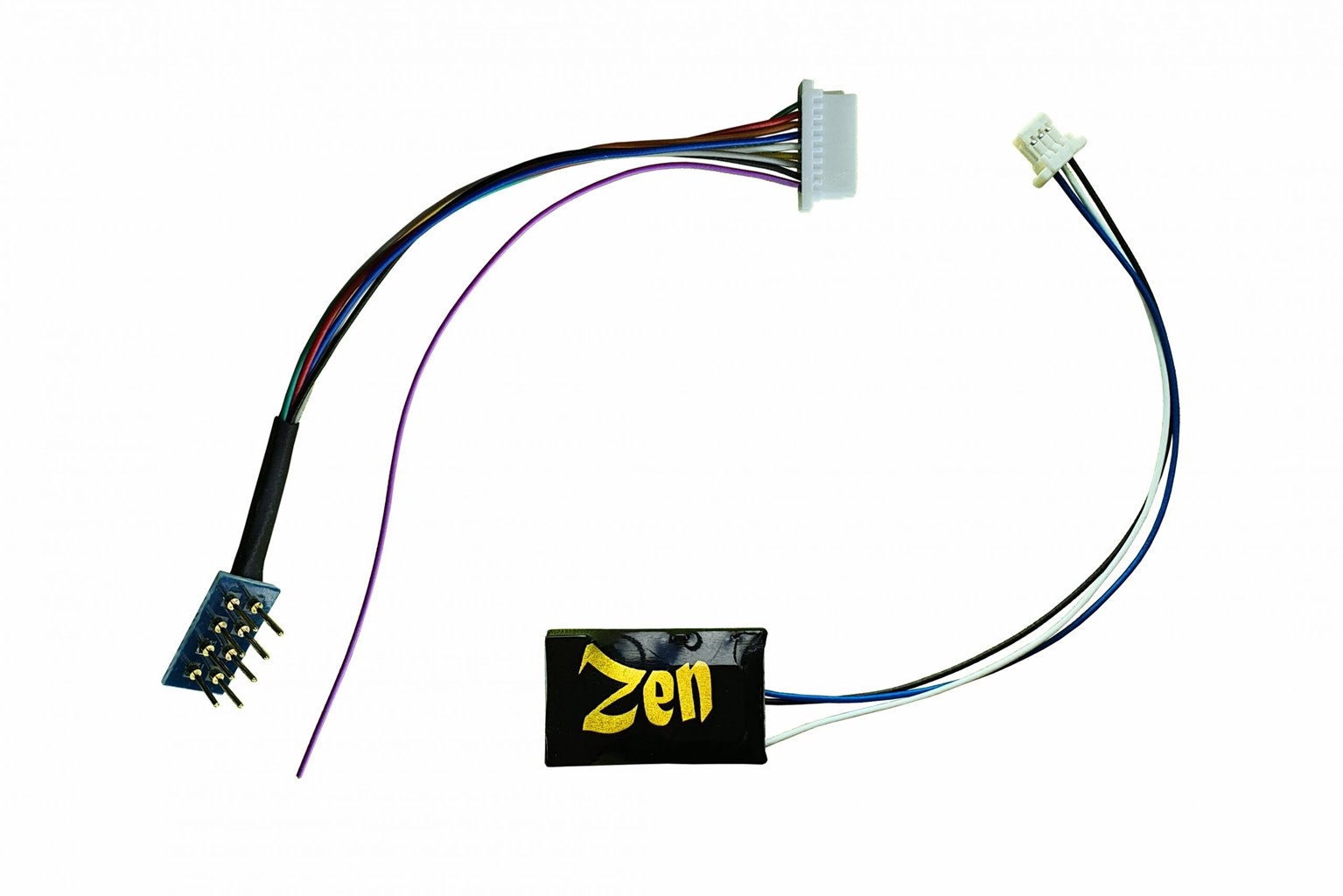 DCC Concepts DCD-ZNMINI.4 ZEN Black 8 Pin Decoder 4 Functions