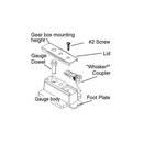 Kadee KDE206 OO/HO Insulated Coupler Height Gauge