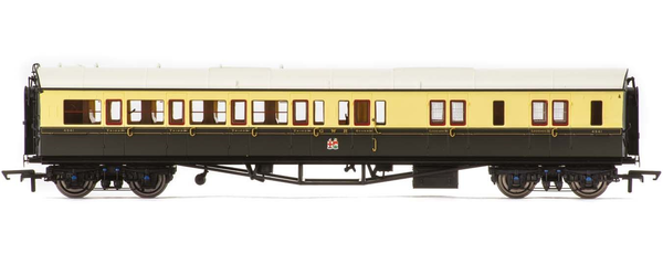 Hornby R4680A GWR Collett 57ft Bow Ended Corridor Brake Third (RH) 4941