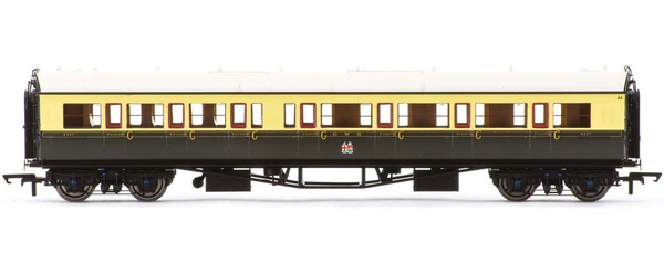 Hornby R4683A GWR Collett 57ft Bow Ended Corridor Composite (RH) 6527