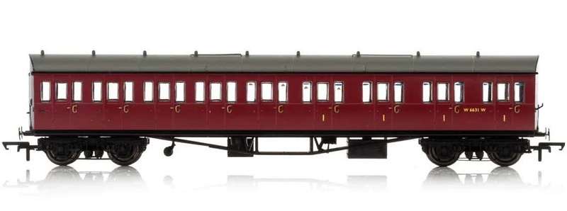 Hornby R4879A BR Collett 57ft Bow Ended E131 Composite (RH) W6242W