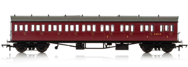 Hornby R4879 BR Collett 57ft Bow Ended E131 Composite (RH) W6631W